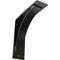 Ekena Millwork Morris Steel Bracket, Antiqued Pewter 3"W x 10"D x 10"H BKTM03X10X10MOAPW - alternate 1